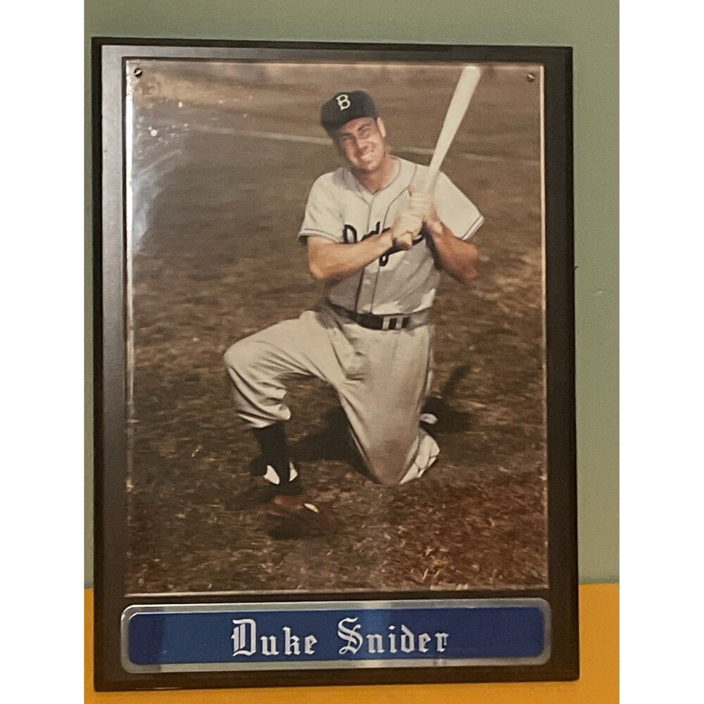 Duke Snider Brooklyn Dodgers 8x10 Photo Framed